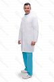 Doctor Big / Халат медицинский мужской (длинный рукав, на кнопках) арт. 502
. Фото �6
