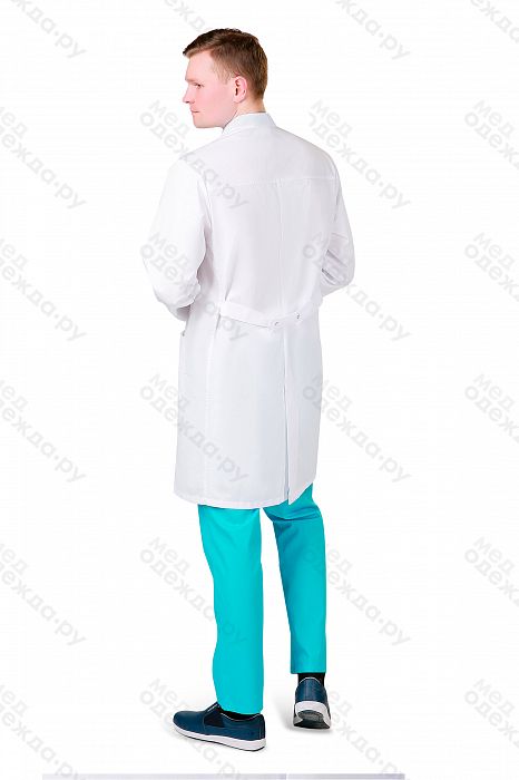 Doctor Big / Халат медицинский мужской (длинный рукав, на кнопках) арт. 550. Фото �11
