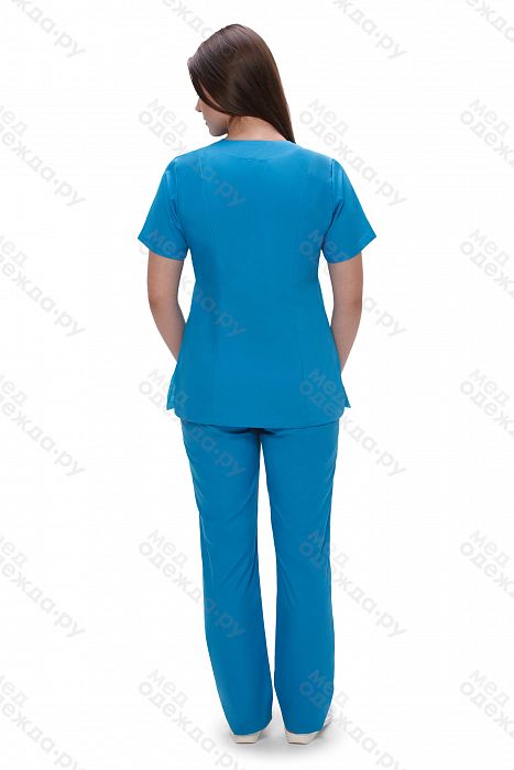 Doctor Big / Костюм хирургический женский (TC, короткий рукав) арт. 4-20-01-1
. Фото �5