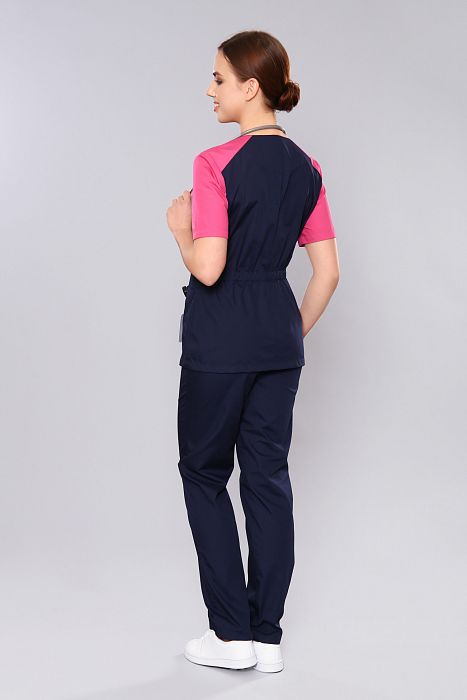 Doctorbig / Костюм хирургический женский (короткий рукав, ТС) арт. 4-60-01-1. Фото �3