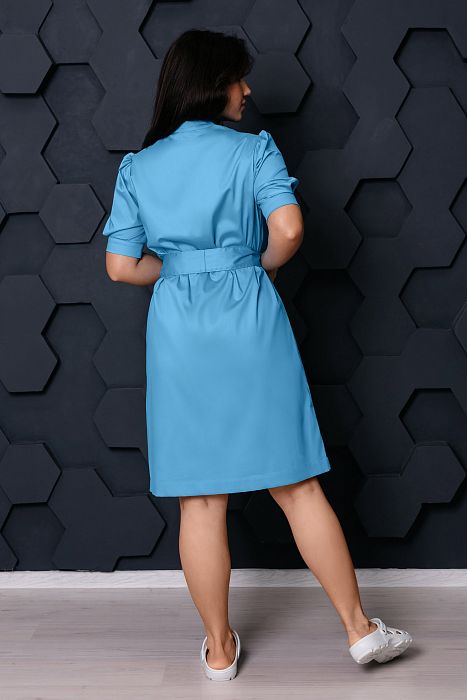 Viviform / Халат-платье медицинский женский (короткий рукав, ADVA) арт. 2-91-04-2. Фото �16