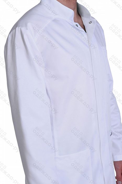 Doctor Big / Халат медицинский мужской (длинный рукав, на кнопках) арт. 550. Фото �13