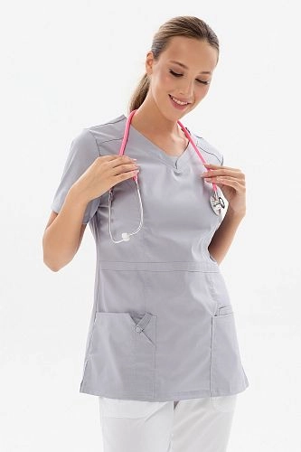 Медицинский мужской халат белый Модный Доктор Mу | Медицинская одежда Dr. House